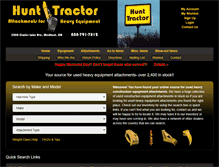 Tablet Screenshot of hunttractor.com